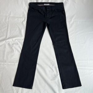 Stella McCartney Low Rise Straight Leg Jeans - Black size 32